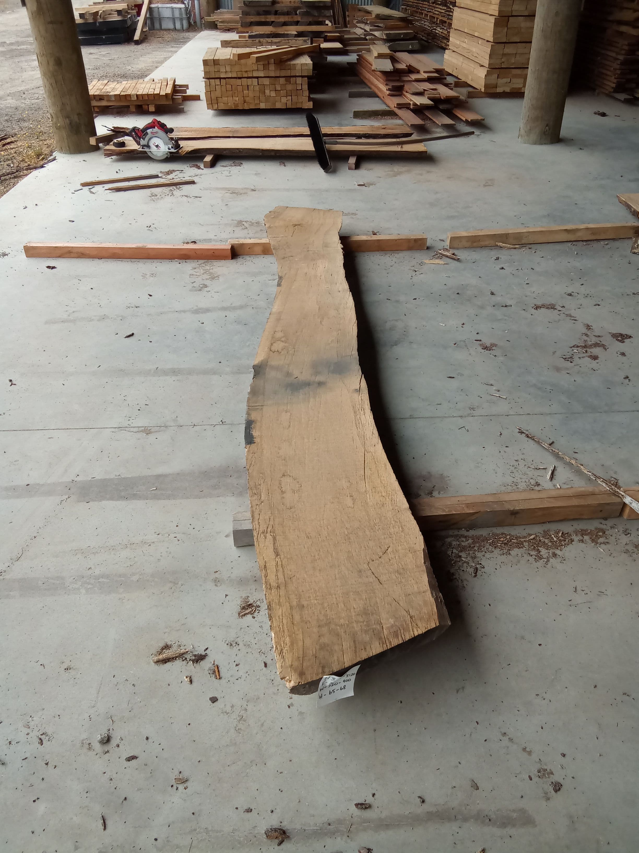 Oak Slab #25 view 2