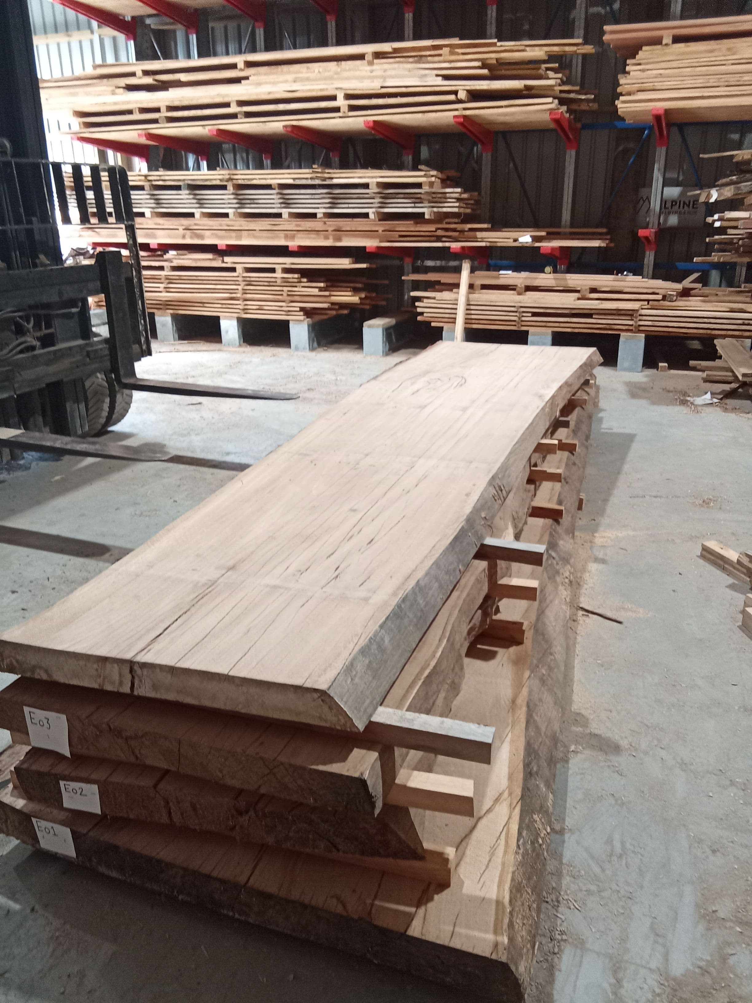 Blackbutt Eucalyptus Slab #4 view 1