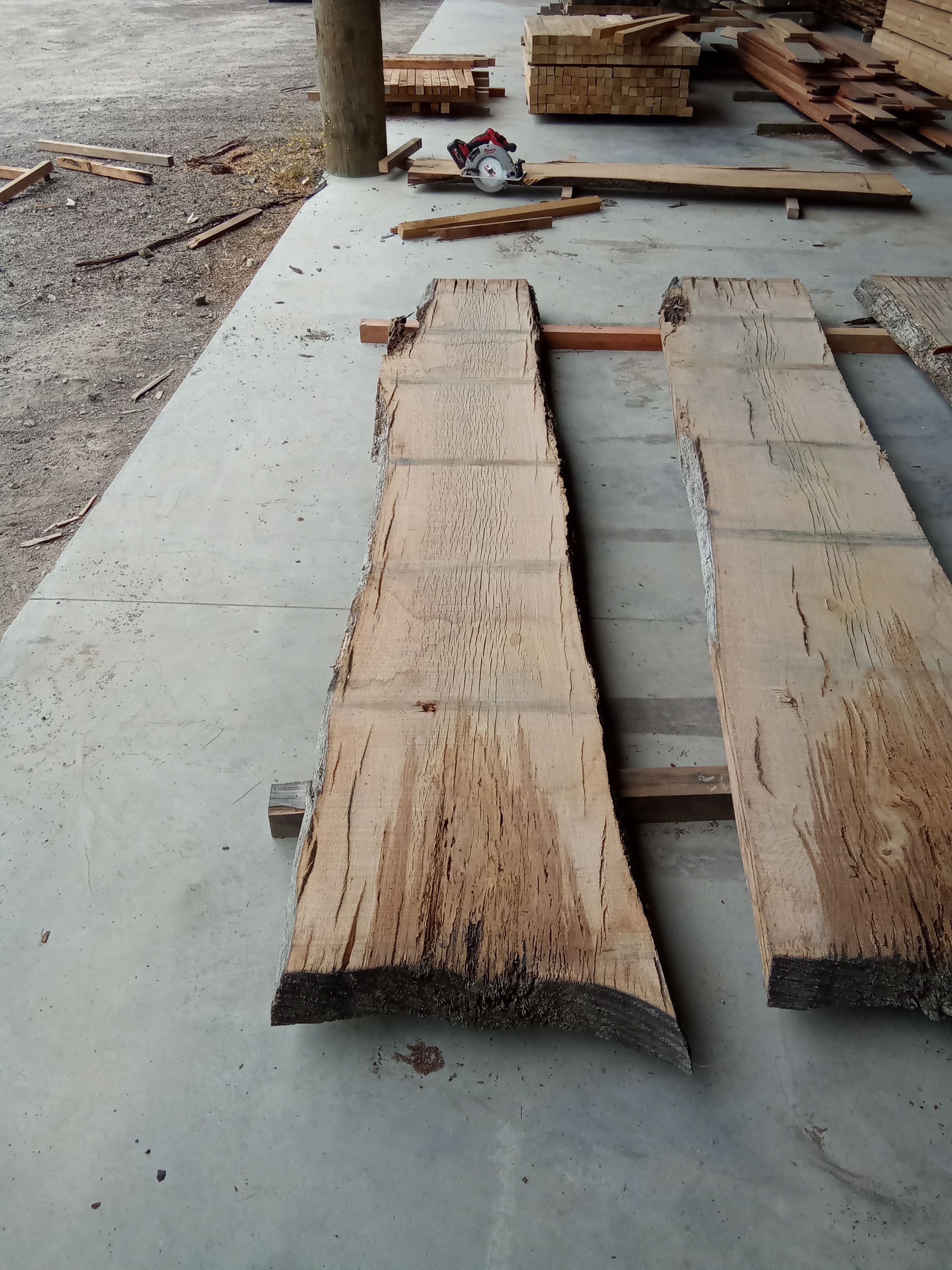 Oak Slab #19 view 2
