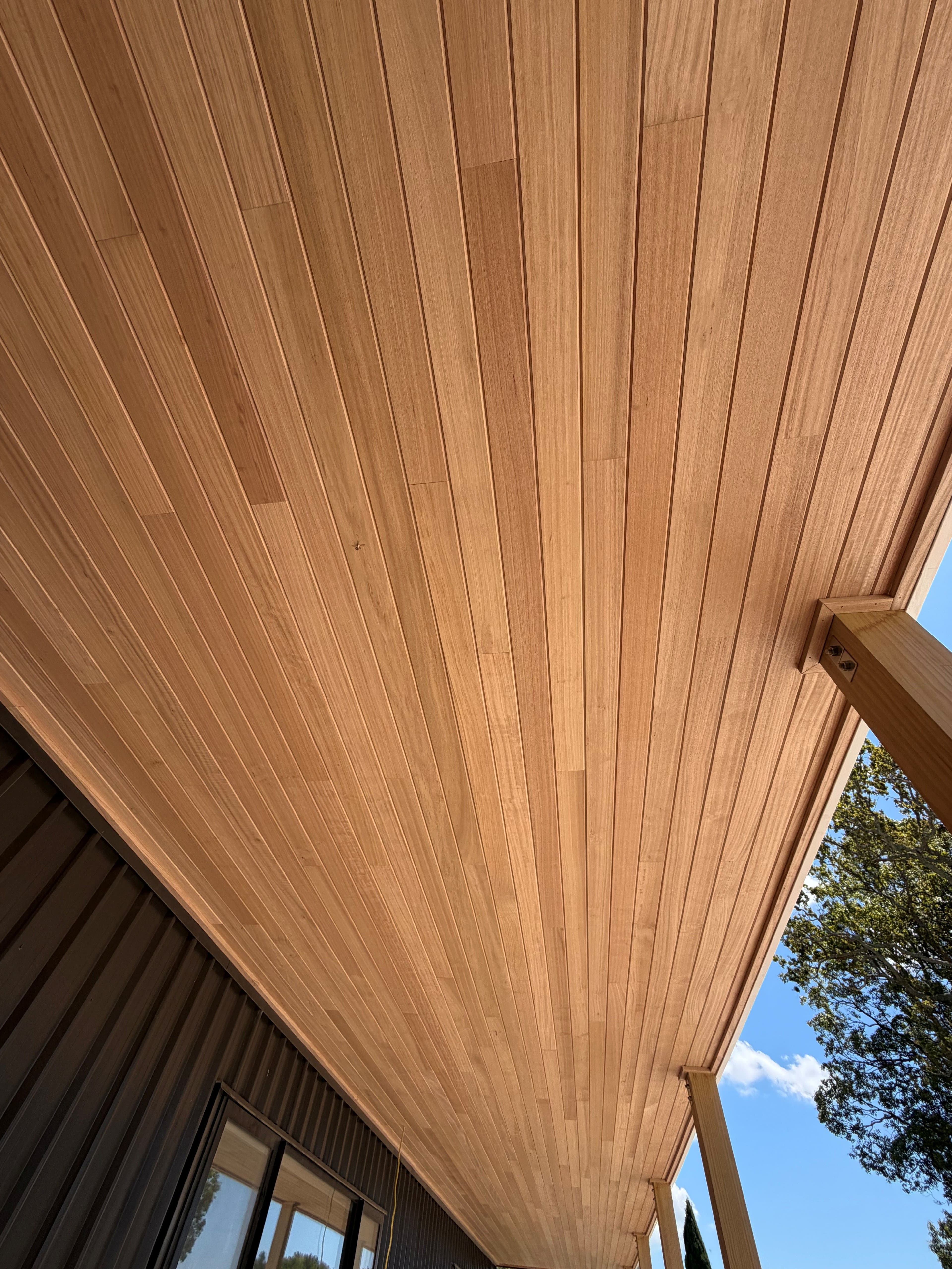 Hardwood Solid Timber Sarking and Panelling (T&GV)